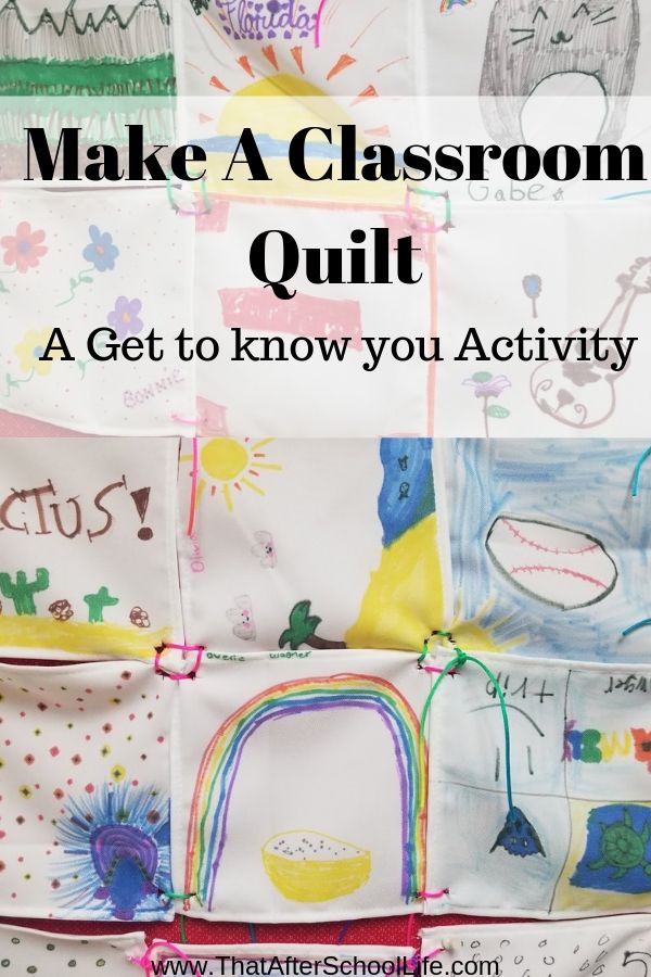Display the interests and hobbies of the children in your classroom by creating a one of a kind quilt. Grab some markers and a quilt kit to get started!