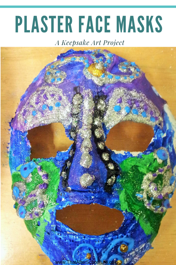 Create one of a kind masks using plaster wrap. This messy art project allows kids to tap into there inner artist while creating a one of a kind keepsake.