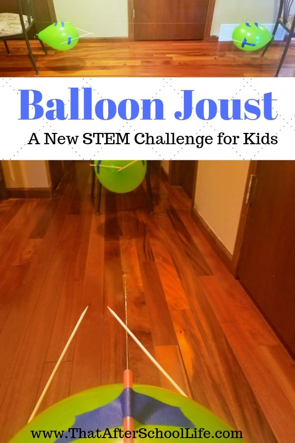 Challenge kids to build a balloon contraption that will pop an opponents balloon. This STEM activity will have kids problem solving and thinking outside the box. Tape into there inner engineers with this Balloon Jousting project.