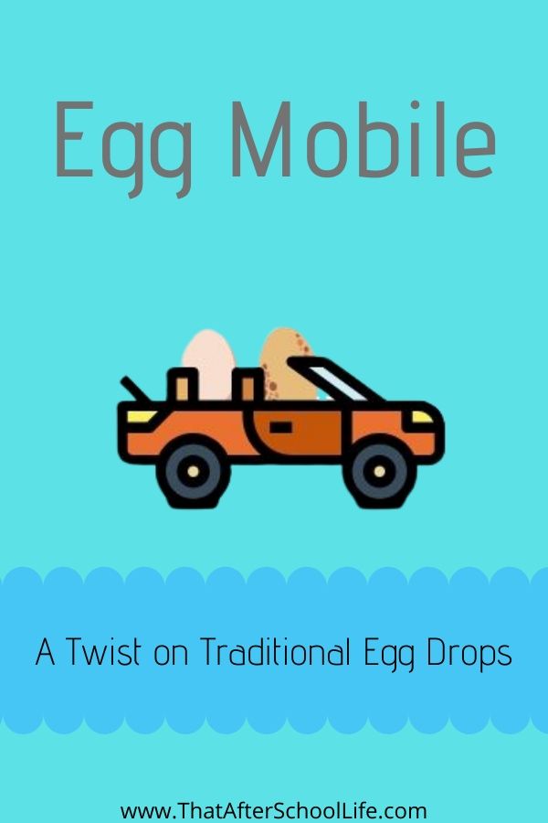The egg Mobile challenge asks kids to make a car that will keep a raw egg from cracking or breaking when it crashes!  Get kids building and creating with this fun and messy project that promotes teamwork and critical thinking.  