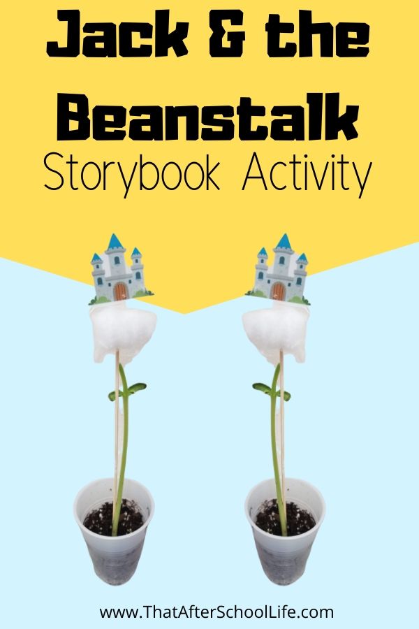 Enhance your story time with this fun jack and the beanstalk activity. Have children grow their own beanstalks and watch as it grows to the castle in the sky.