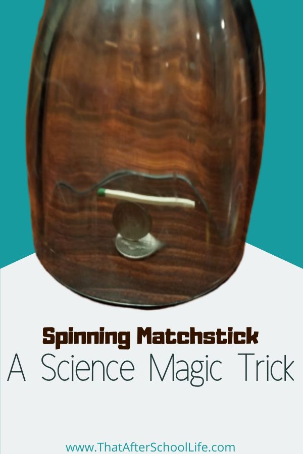 Create magic using static electricity.  All you need is a balloon, a matchstick, two nickels, and a plastic up. Charge up the balloon and watch the matchstick spin on a nickel with this static electricity trick. 