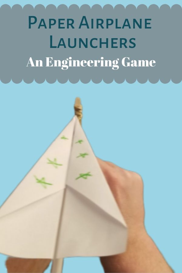 paper airplane launcher. Get kids using critical thinking with paper airplanes. Develop fine motor and problem solving skills while building a paper airplane and launcher!