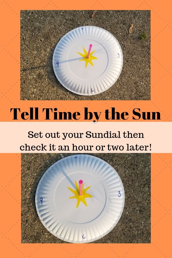 How do you use a sundial to tell the time?